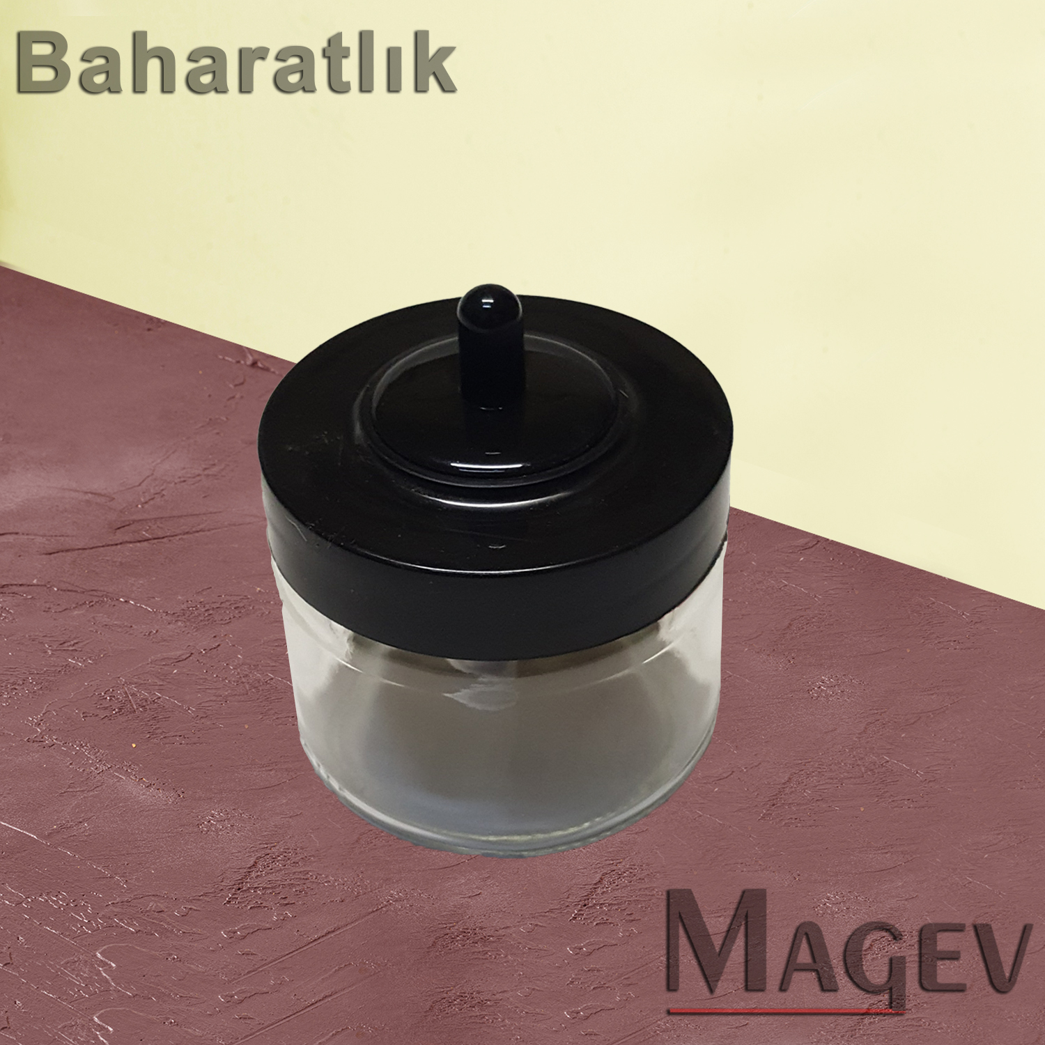 Baharatlık Seti 300 ml. 12'li set (Kaşıklı kapak) - Görsel 3
